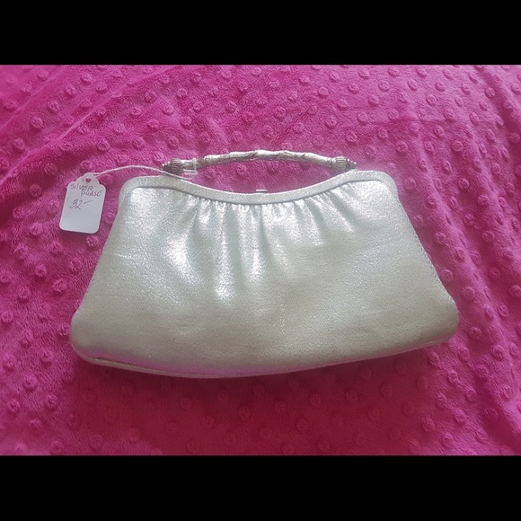 After Five Handbags - * Beautiful Silver Clutch * NWT
